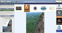 Desktop Screenshot of neclimbs.com